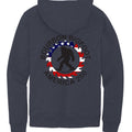 Heathered Navy - DT8100 - BACK
